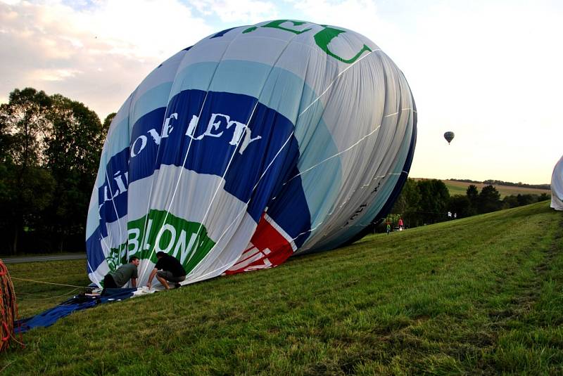 Festival balonového létání v BalonCentru v Břestku.