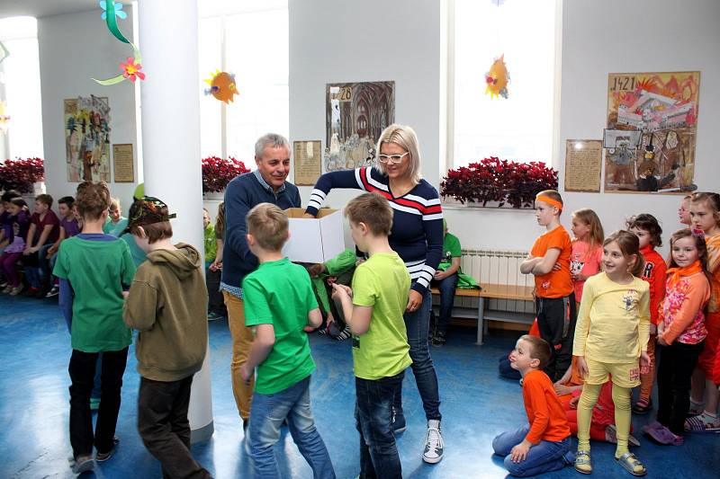 Turistické centrum bylo do velikonočního času laděné