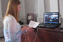 Díky webkamerám poznali hradišťští a brodští studenti kolegy z Ukrajiny.