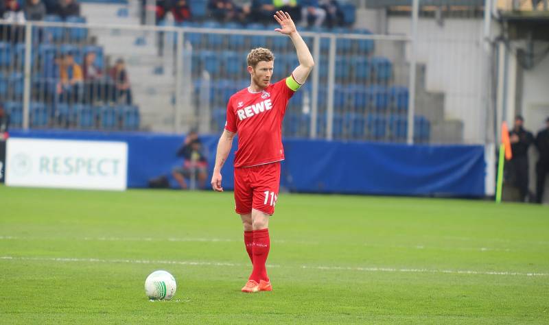 Fotbalisté Slovácka se v pátek doma utkali v Evropské konferenční lize s Kolínem nad Rýnem