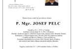 Parte P. Mgr. Josefa Pelce