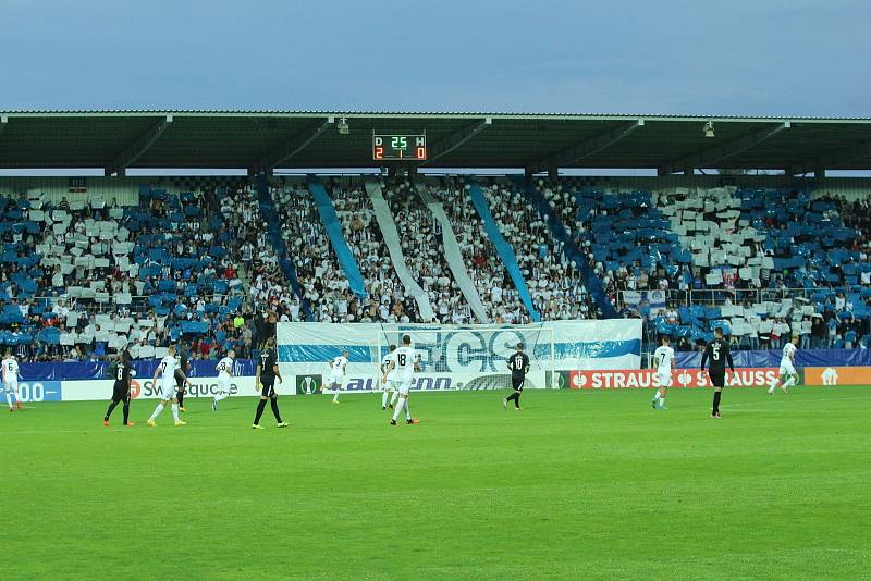 Fotbalisté Slovácka vstoupili do Evropské konferenční ligy zápasem s Partizanem Bělehrad