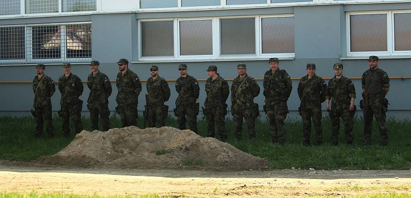 Členové aktivní zálohy cvičili v České Zbrojovce v Uherském Brodě od 18. do 20. dubna.