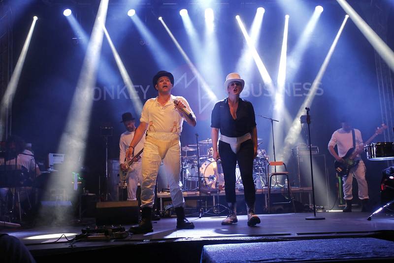 Festival Letní filmová škola Uherské Hradiště 2019 Koncert Monkey Business