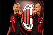 Fotbalistka Michaela Dubcová bude společně se sestrou Kamilou hrát za slavný AC Milán.