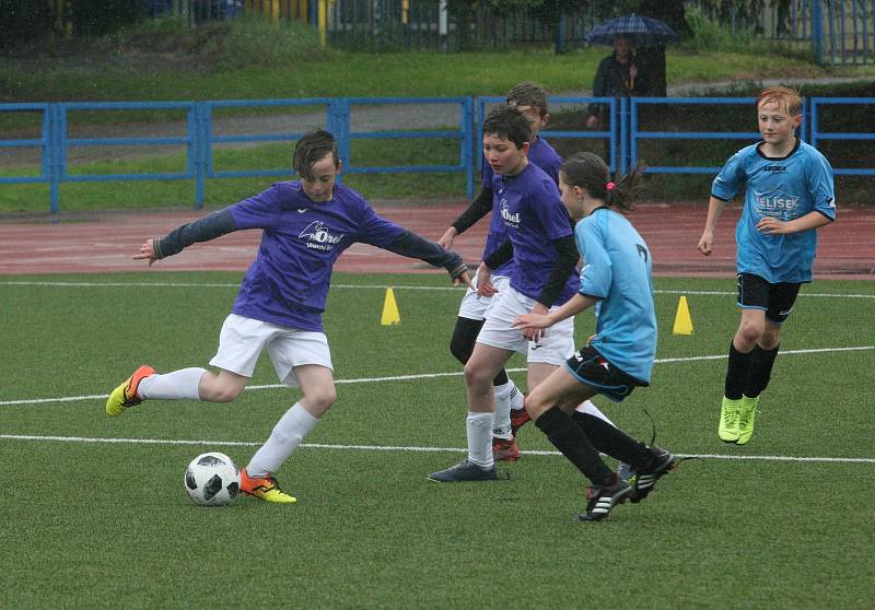 Hned patnáct žákovských týmů se představilo na sobotním fotbalovém turnaji v Uherském Brodě.