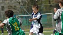 Fotbalový turnaj školních družstev Mc Donald’s Cup 2008: ZŠ Boršice - ZŠ Za Alejí.