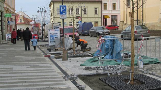 Práce se chýlí ke konci, hotovo ale mělo být už v říjnu. 