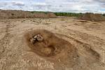 Archeologický výzkum v  úseku budoucí dálnice D55 mezi Babicemi a Starým Městem