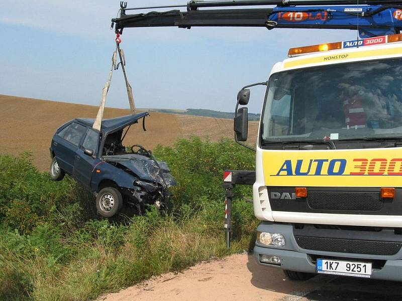 Smrtelná dopravní nehoda u motorestu Pepčín u Uh. Brodu.