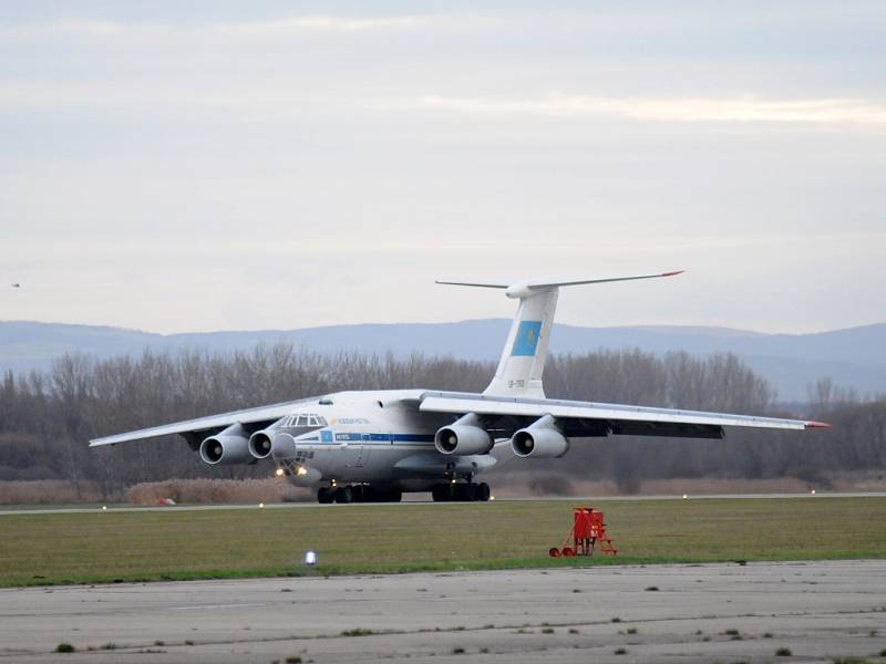 Nákladní letoun Iljušin Il-76.