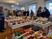 Výstava ovoce, zeleniny a květin v Babicích.