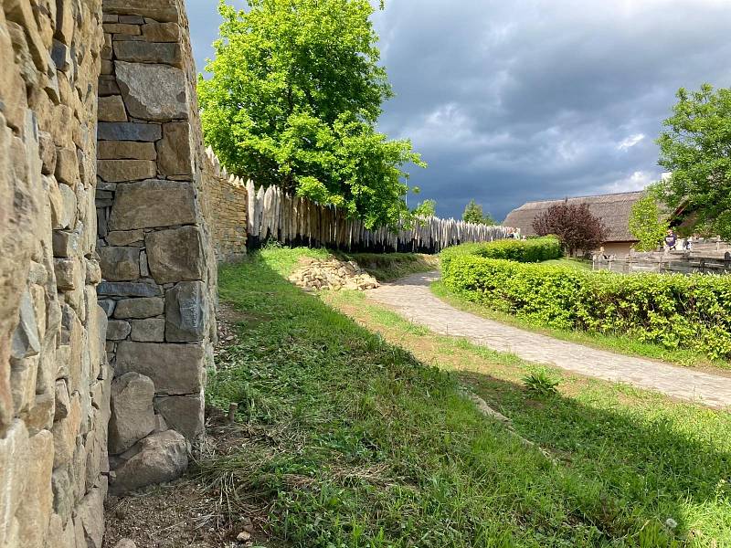 Archeoskanzen Modrá.