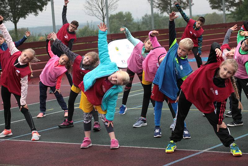 Sazka Olympijský víceboj. Největší školní sportovní projekt, který dětem doporučí vhodné sporty a rozvíjí jejich všestrannost.