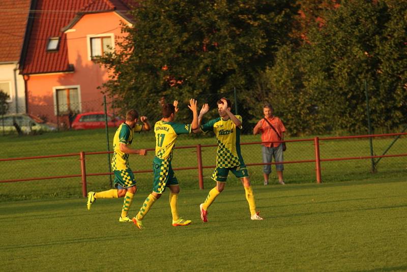 Fotbal divize D: Uherský Brod - Fatra Napajedla  