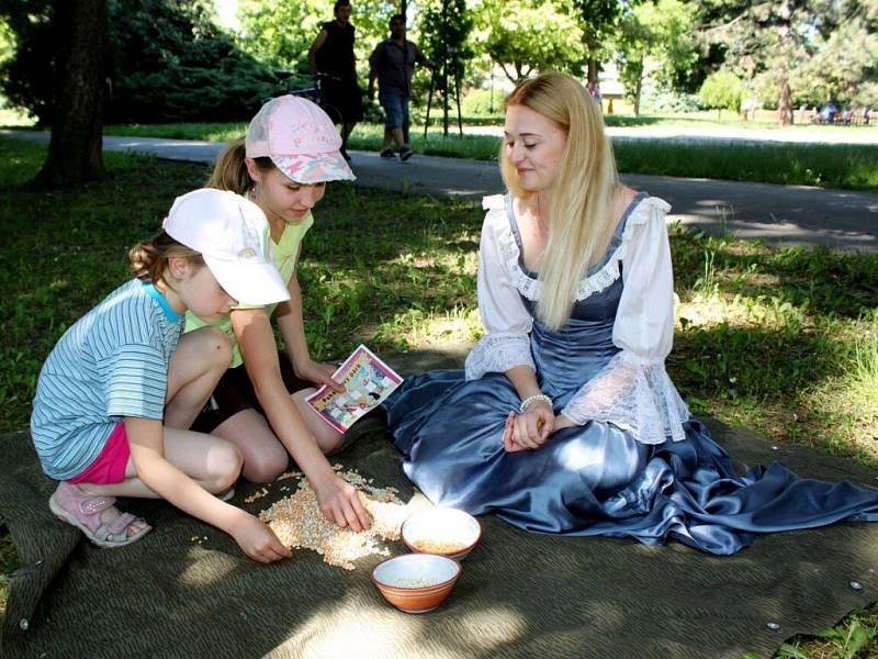 Pohádkový park ve Smetanových sadech v Uherském Hradišti