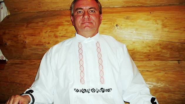 Vratislav Mynář v hospodě Na Srubu po volbách v roce 2012.