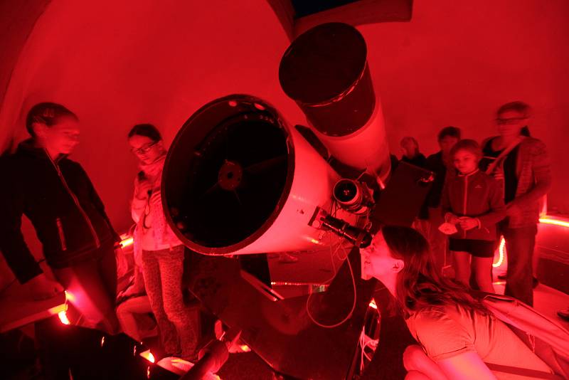Tradiční pozorování meteorického roje Persiedy na Hvězdárně Uherský Brod.