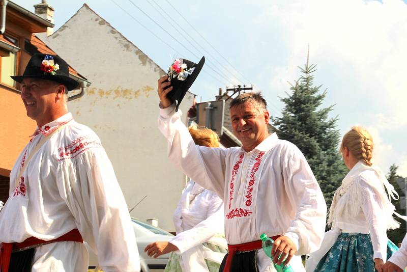 V Ostrožské Lhotě se konaly o víkendu ženáčské hody.