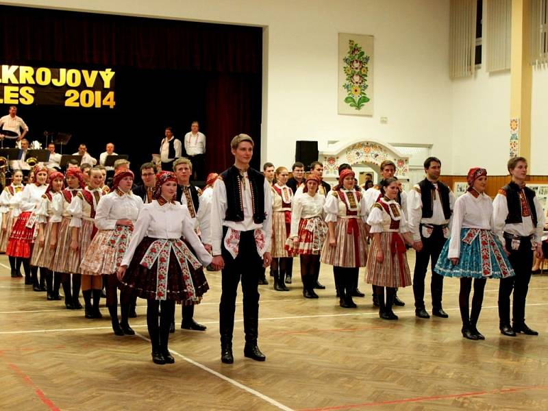 CHASA V AKCI. Mládenci a šohaji, kteří vládli loňským hodům, předvedli své tance