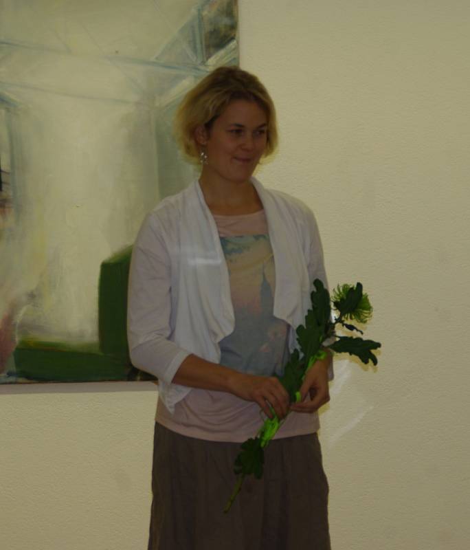 Galerie Vladimíra Hrocha v Hradišti vystavuje obrazy Anny Sypěnové.