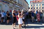Letní filmová škola Uherské Hradiště 2022: Výstava Česko/slovenské okamžiky na Palackého náměstí