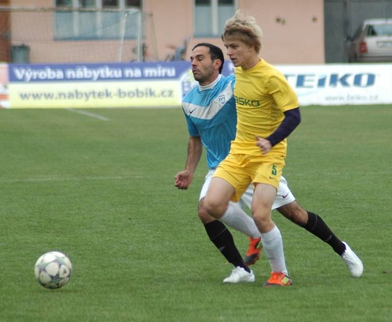 Hluk - Dolní Němčí 1:0 (0:0).