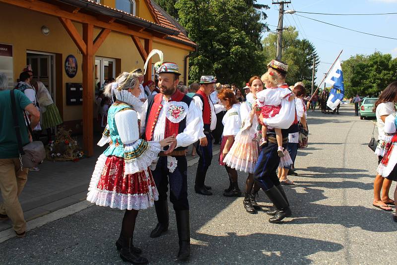 Dožínky 2019 v Horním Němčí.