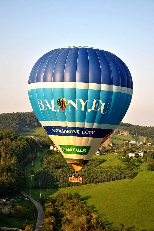 Festival balonového létání v BalonCentru v Břestku.