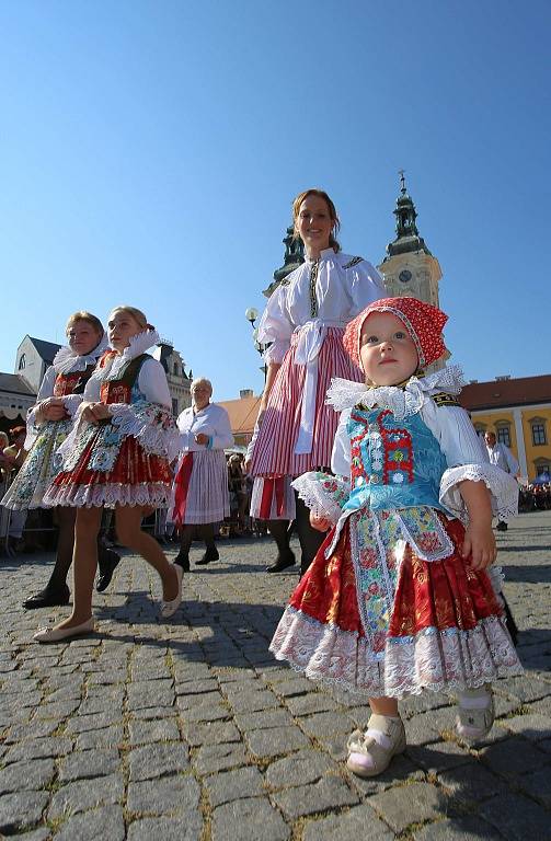 Slavnosti vína 2016 v Uherském Hradišti. Slavnostní průvod.