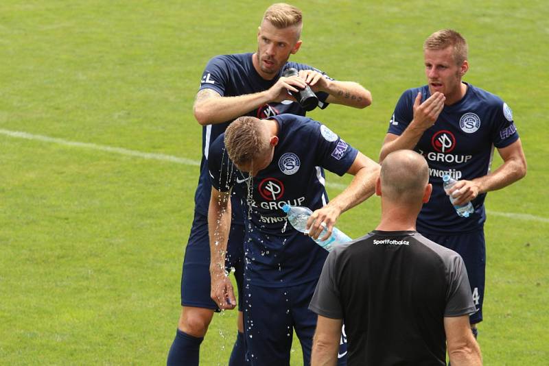 Slovácko - Trenčín 1:1 (Ligová generálka - Slovácko v modrém)