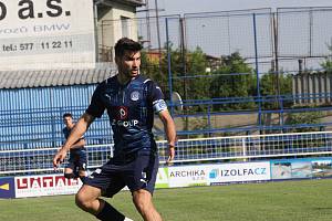 Záložník Michal Trávník v úterý po sedmi letech zase navlékl dres Slovácka. 