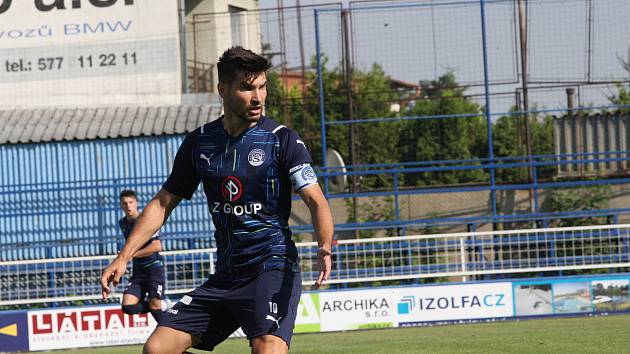 Záložník Michal Trávník v úterý po sedmi letech zase navlékl dres Slovácka. 