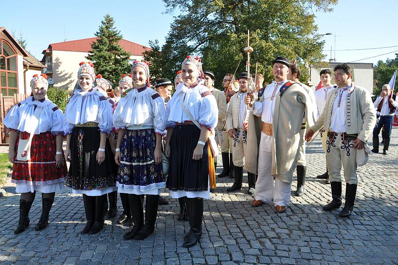 Slovácké slavnosti vína a otevřených památek v Uherském Hradišti.