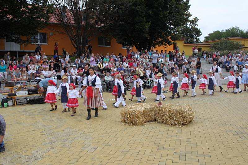 Návštěvníci VI. ročníku TOP víno Slovácka se v sobotu na hřišti u školy rozhodně nenudili.