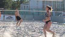 Sedmý ročník benefičního turnaje smíšených dvojic Afrika Beach Open v Uherském Hradišti.