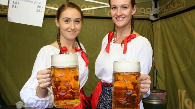 Třetí ročník Oktoberfestu na Masarykově náměstí v Uherském Hradišti.