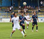 Fotbalisté Slovácka (modré dresy) zdolali v přípravě druholigový Vyškov 2:0.
