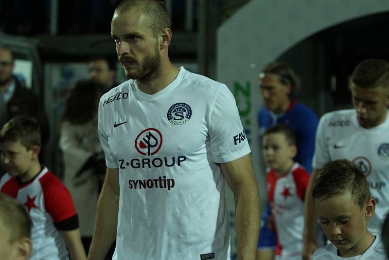 Vlastimil Daníček po utkání 1. FC Slovácko - Slavia Praha.