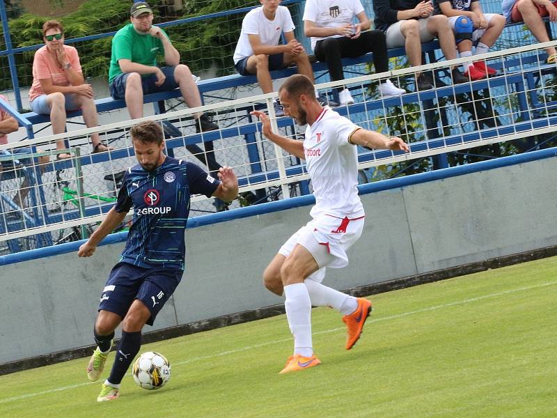 Patrik Brandner (28) začal hrát ligu v Příbrami, přes pražskou Duklu a českobudějovické Dynamo přestoupil před pár dny do Slovácka.
