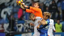 FC Slovan Liberec - 1. FC Slovácko. Pokorný Lukáš, Daníček Vlastimil