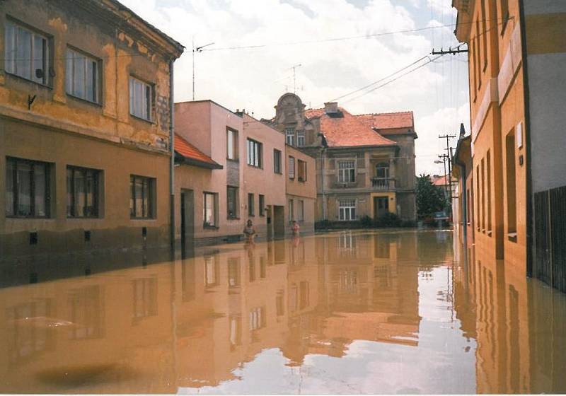13.7.1997 – Ulice Žerotínova.