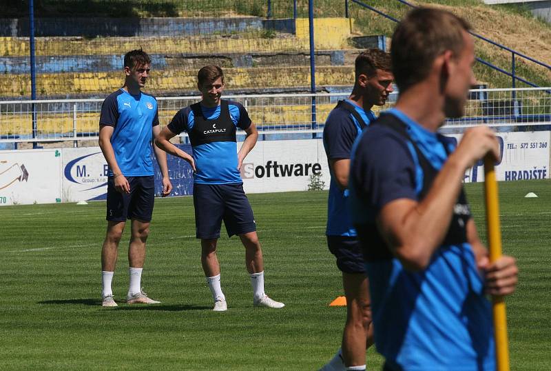 Fotbalisté Slovácka v pátek zahájili přípravu na novou sezonu.