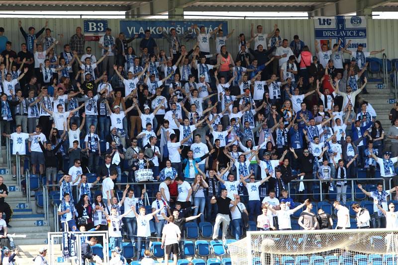 Synot Liga, 1. FC Slovácko - FC Fastav Zlín. Fanoušci Slovácka.