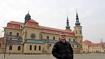 Velehradský farář Petr Přádka těsně před odchodem z Velehradu v lednu 2019 do pozice spirituála řádu Tovaryšstva Ježíšova v ČR.