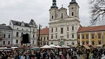 NA TRHU. Velikonoční jarmark v Hradišti, tradiční a hlavně otevřený všem.  