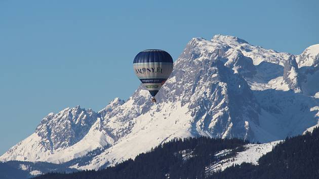Balony z Břestku se zúčastnily Balonové fiesty v rakouském alpském městečku Filzmoos.