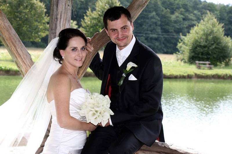 Soutěžní svatební pár číslo 209 - Jana a Petr Psíkovi, Uherské Hradiště.