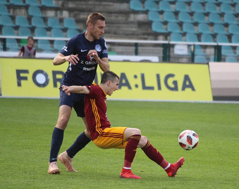 FORTUNA:LIGA skupina o udržení: Dukla Praha - 1. FC Slovácko 0:0