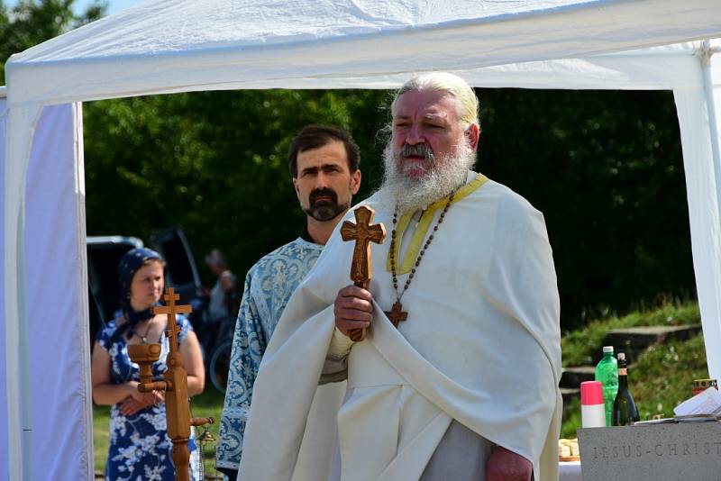 Na Výšině sv. Metoděje odsloužili pravoslavnou liturgii.